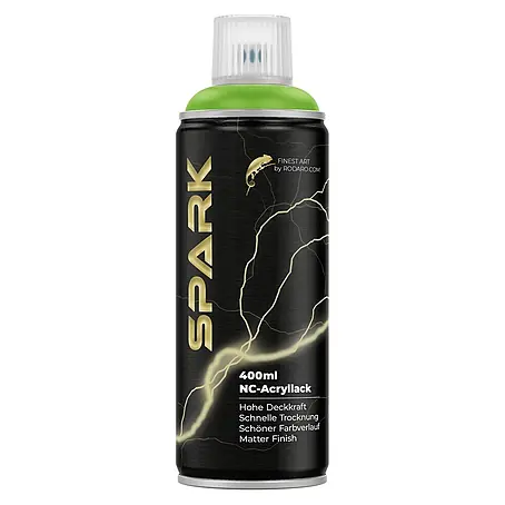 SPARK Sprühfarbe 400ml Matte Farbe Kiwigrün