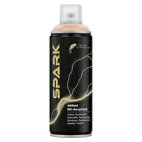 SPARK Sprühfarbe 400ml Matte Farbe Macadamia Beige