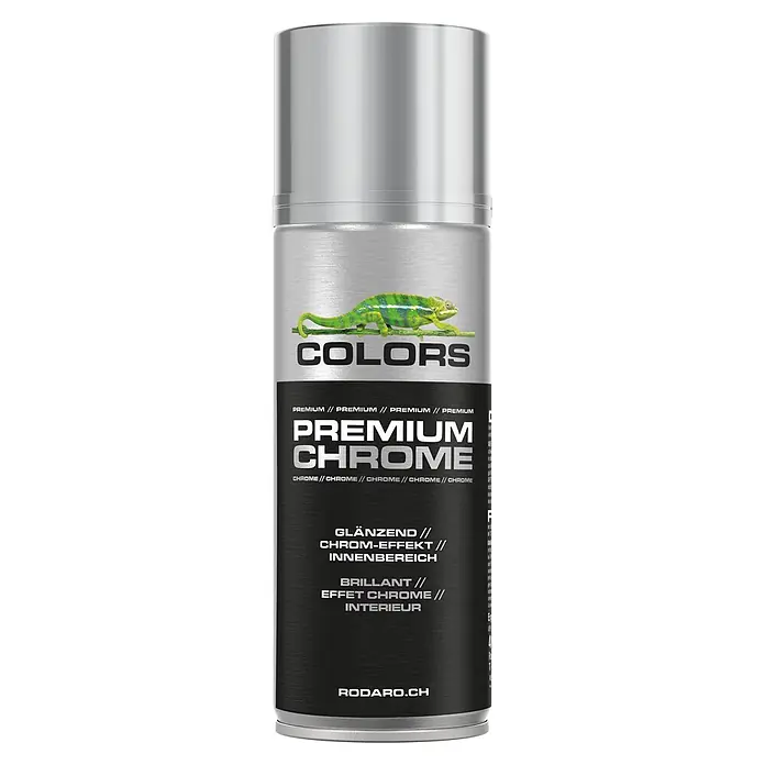 COLORS Sprühlack 400ml Silber Chromeffekt Glanz - 