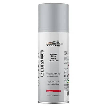 Colors  Farbspray Zink-Alu Sprühlack 400ml Silber