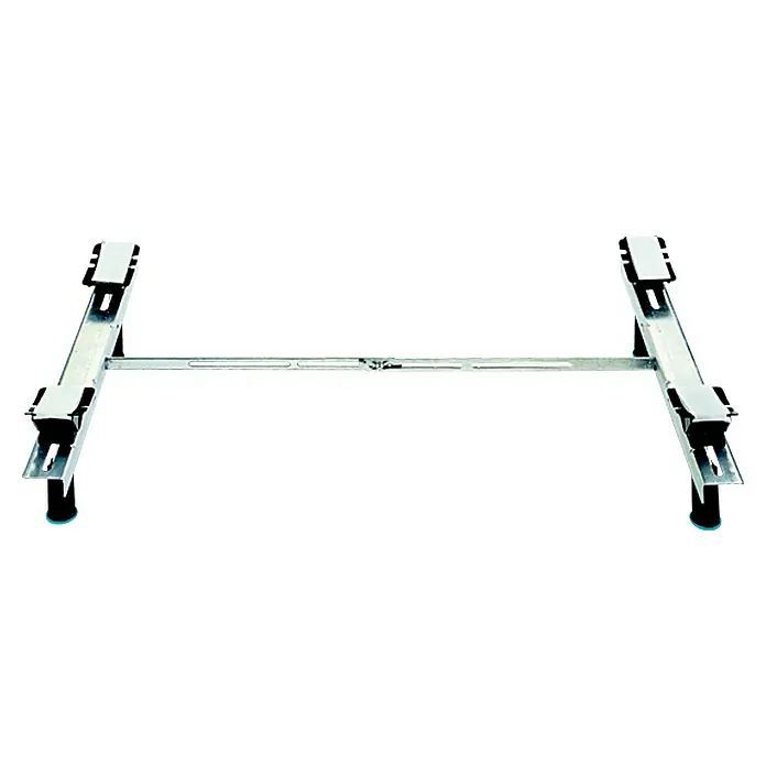 Stahlwannenfuß - Wannengröße: Bis 180 x 80 cm, Höhenverstellung: 160 mm - 220 mm - Verstellbarer Waschmaschinenunterbau aus Metall für mehr Stabilität und Komfort beim Bedienen des Geräts. Praktisches Zubehör.