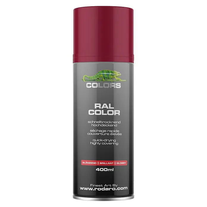 COLORS Sprühlack 400ml  RAL3003 Rubinrot Glanz - 