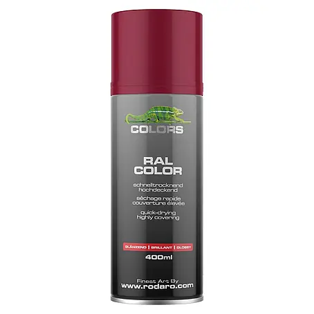 COLORS Sprühlack 400ml  RAL3003 Rubinrot Glanz
