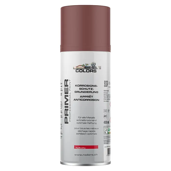 COLORS Korrosionsschutzgrundierung Sprühlack 400ml Rotbraun - 