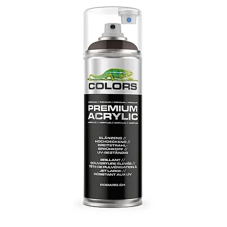 Colors  Farbspray Premium Acrylic Sprühfarbe 400ml RAL 8017 Schokobraun Glanz