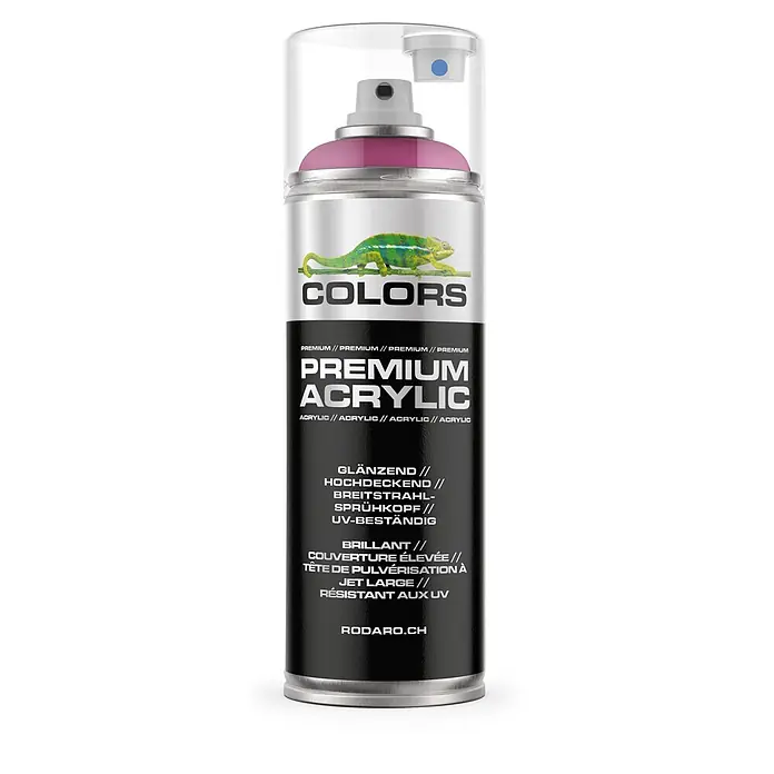 Colors Farbspray Premium Acrylic Sprühfarbe 400ml RAL 4003 Violett Glanz - RAL 4003 - Violett Glanz, Sprühdose