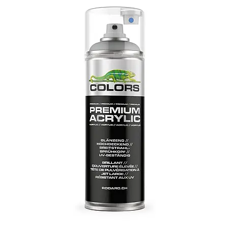 Colors  Farbspray Premium Acrylic Sprühfarbe 400ml RAL 9006 Silber Glanz