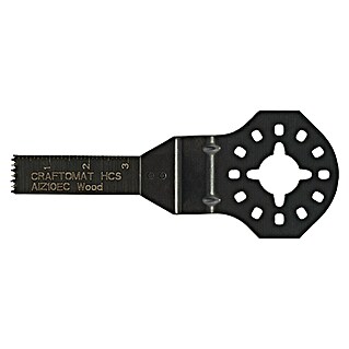Craftomat Hoja de sierra de inmersión AIZ 10 EC (30 x 10 mm, Madera / plástico)