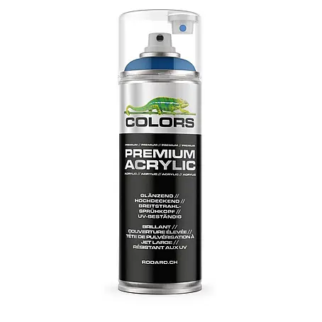 Colors  Farbspray Premium Acrylic Sprühfarbe 400ml RAL 5017 Verkehrsblau Glanz