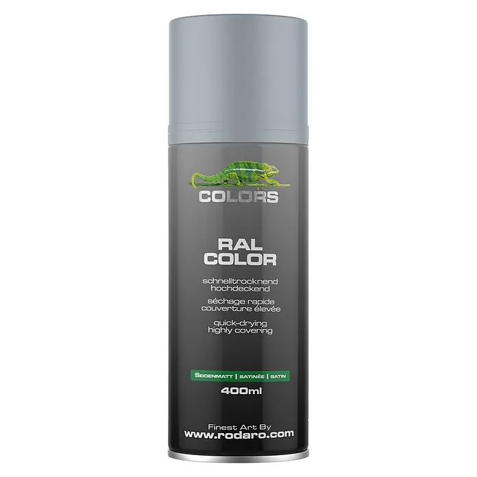 COLORS Sprühlack 400ml  RAL7001 Silbergrau Seidenmatt - 