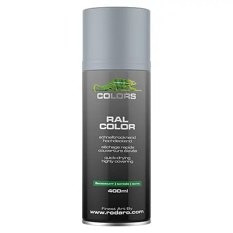 COLORS Sprühlack 400ml  RAL7001 Silbergrau Seidenmatt