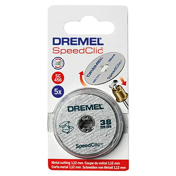 Dremel SC690 EZ SpeedClic Trennscheiben Aufspanndorn-/Schneide-Set Zubehör 790295660514