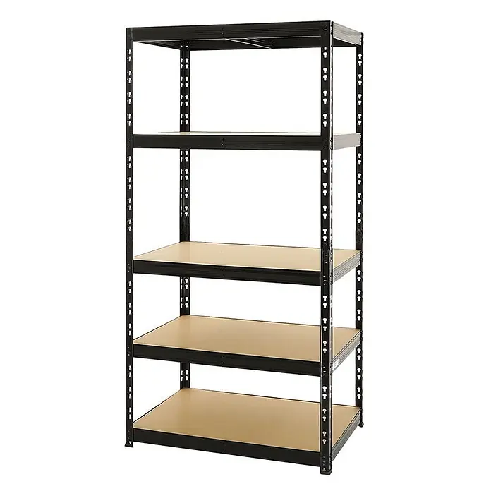 Schwerlastregal Tiger | HxBxT 180x90x60 cm |  Fachlast 265kg | Schwarz - 