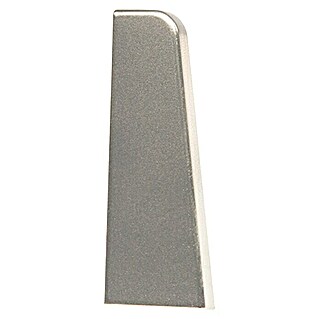 MyStyle Endkappe K 58 C (Silber, 2 Stk., Geeignet für: Sockelleiste K58 C)