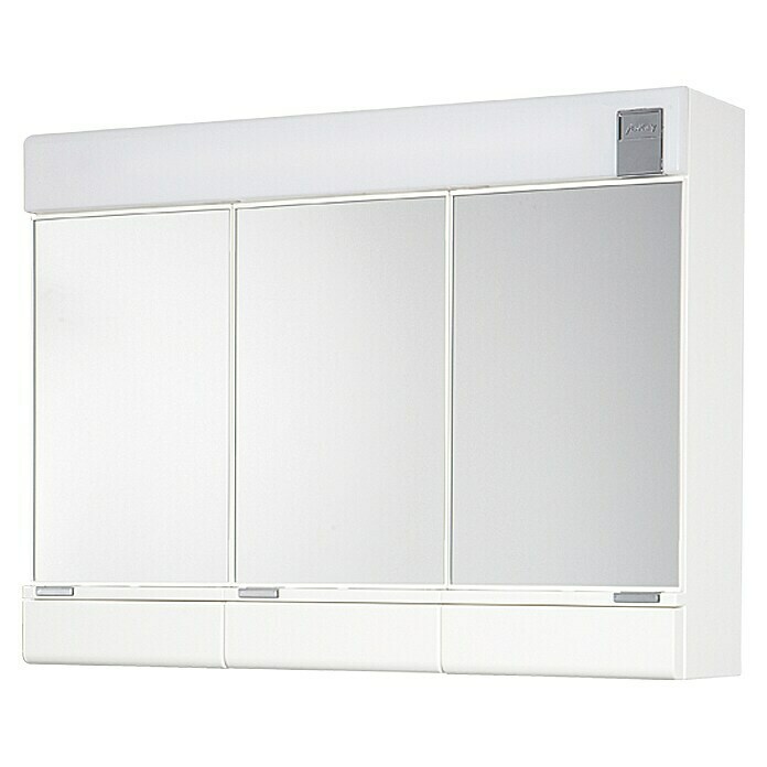 Spiegelschrank x (B x H: 54 Beleuchtung, Jokey Mit Jade | 70 BAUHAUS cm, Kunststoff, Comfort Weiß)