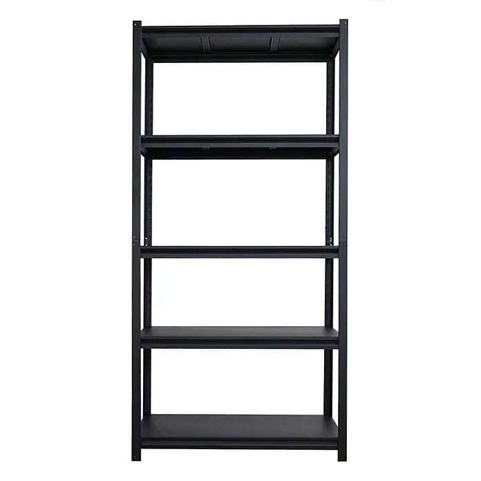Mega Deal | 2x Schwerlastregal Thorin| HxBxT 180x90x40cm | Fachlast 350 kg | Schwarz - 