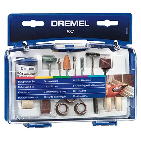 Dremel  Set de accesorios multiuso Mod. 687