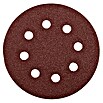 Craftomat Haftschleifscheiben (Durchmesser: 125 mm, Körnung: 80, 25-tlg.)