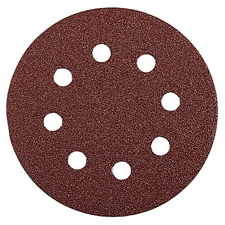 Craftomat Haftschleifscheiben-Set (Durchmesser: 125 mm, 24 -tlg.)