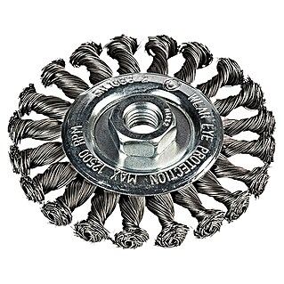 Craftomat Schijfborstel (Passend bij: Haakse slijper, Gevlochten, Diameter: 115 mm)
