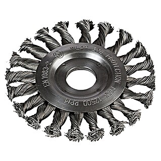 Craftomat Schijfborstel (Passend bij: Haakse slijper, Gevlochten, Diameter boring: 22,23 mm)