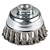 Craftomat Draadkomborstel (Passend bij: Haakse slijper, Roestvrij staal, Gevlochten)