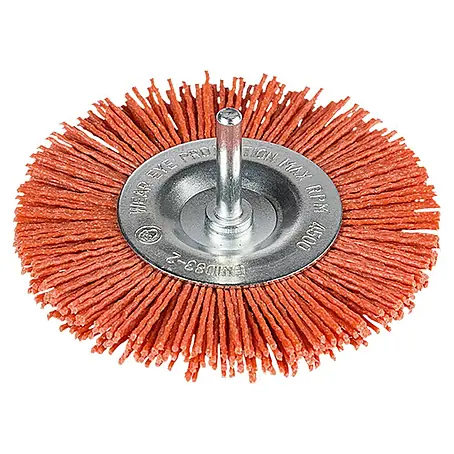 Craftomat  Nylon-Scheibenbürste