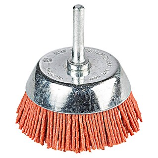 Craftomat Nylon komborstel (Passend bij: Boorhouder, Diameter: 65 mm, Diameter schacht: 6 mm)