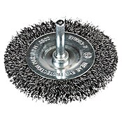 Craftomat Schijfborstel (Passend bij: Boorhouder, Diameter: 75 mm, Diameter schacht: 6 mm)