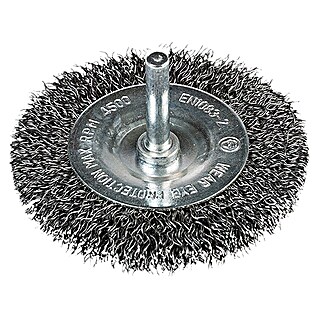 Craftomat Scheiben-Drahtbürste (Passend für: Bohrfutter, Durchmesser: 75 mm, Durchmesser Schaft: 6 mm)