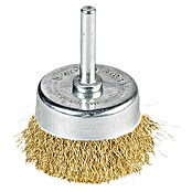 Craftomat Draadkomborstel (Messing, Diameter: 50 mm, Passend bij: Boorhouder)