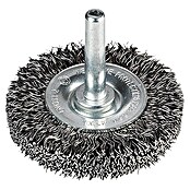 Craftomat Scheiben-Drahtbürste (Passend für: Bohrfutter, Durchmesser: 50 mm, Breite: 12 mm, Gewellt)