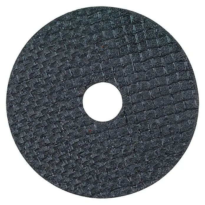 Proxxon Trennscheibe No 2815550 mm, Durchmesser Aufnahmebohrung: 10 mm - Nahaufnahme einer Trennscheibe für Winkelschleifer, geeignet für Metallarbeiten und Heimwerkerprojekte.