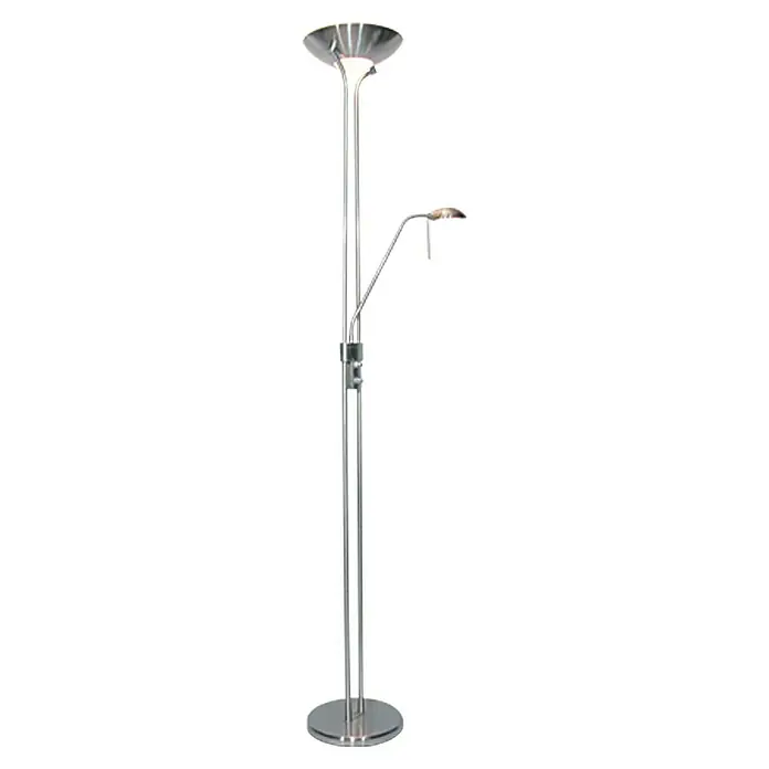 Tween Light Carolina LED-Deckenfluter - 180 cm, Warmweiß - Stehleuchte aus Metall mit Leselampe. Das Design ist modern und die Lampe strahlt ein angenehmes Licht aus.