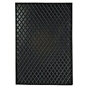 WABENMATTE SCHWARZ  42 X 39 cm