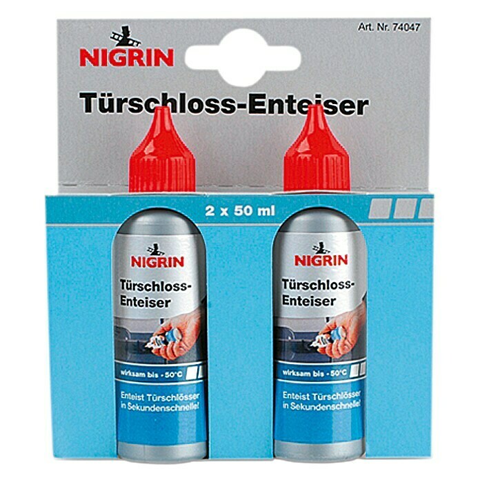 Nigrin Türschlossenteiser2 x 50 ml, -50 °C Unknown