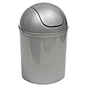 Poseidon Cubo de la basura (Plateado, 5 l, Plástico)