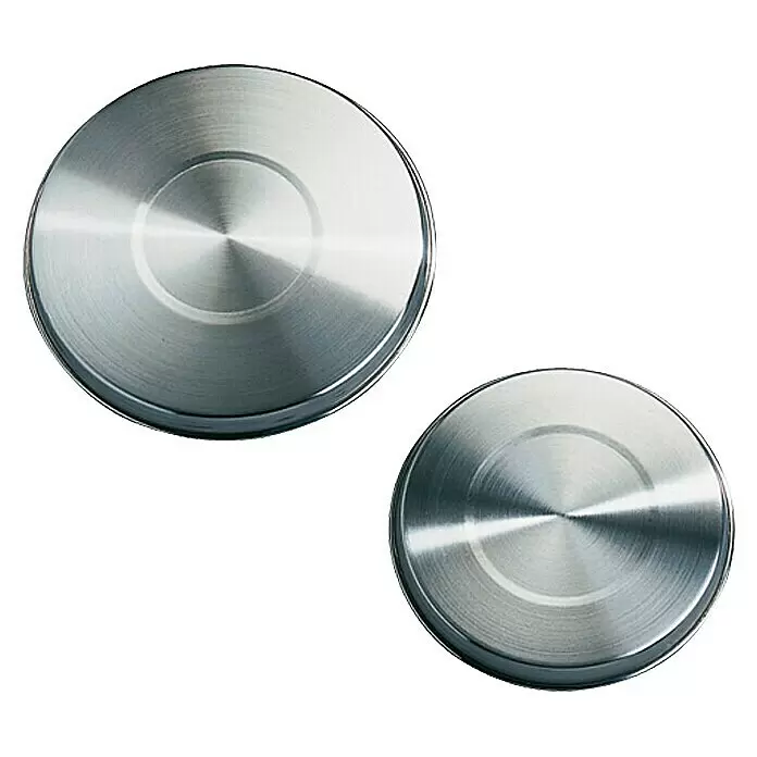 Wenko Herdabdeckplatte - 2 Stk., Silber