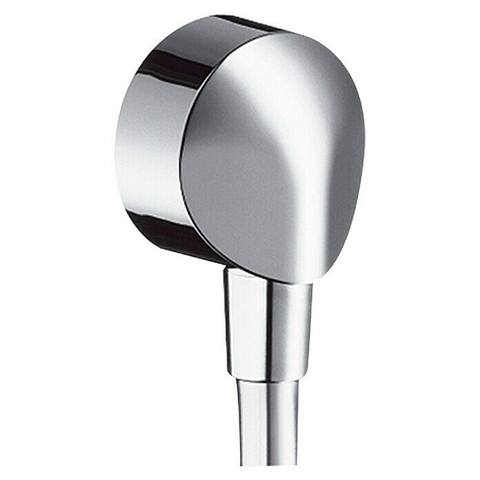 Hansgrohe Brauseanschluss Fixfit E½″, Chrom Front View