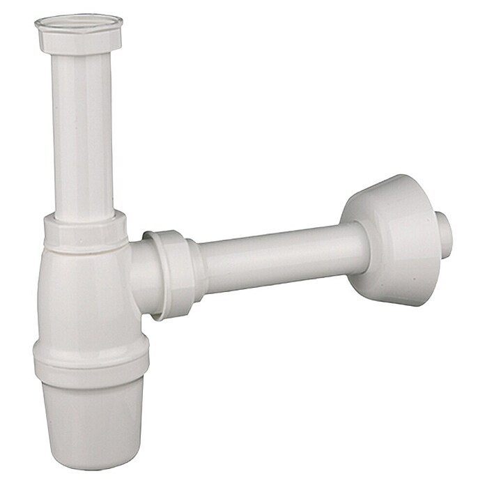 Waschtisch-Siphon (1¼″, Durchmesser: 32 mm, Kunststoff)