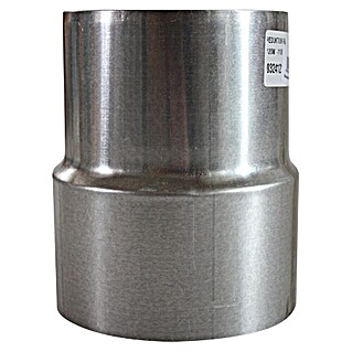 Bertrams Reducirka za dimniško cev (Premer: 120 mm - 110 mm, Ogenj aluminiziran, Srebrno-sive barve)
