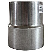 Redukcija za dimovodnu cijev (Promjer: 120 mm - 110 mm, Vruće aluminirano, Srebrnosiva)