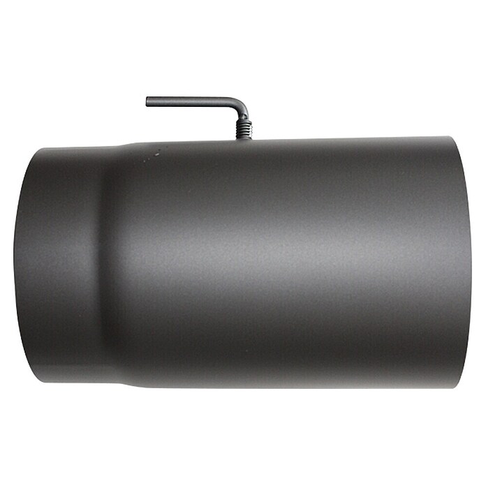 Dimniška cev  (Ø x Do: 150 x 250 mm, Z zaklepom, Senotermno pobarvano, Siva) | 4138 - Ofenrohre | DCEE - Ofenzubehör | DCE - Heizung | DC - Sanitärinstallation | D - Sanitär | BAUHAUS
