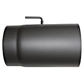 Dimniška cev  (Ø x Do: 150 x 250 mm, Z zaklepom, Senotermno pobarvano, Siva) | 4138 - Ofenrohre | DCEE - Ofenzubehör | DCE - Heizung | DC - Sanitärinstallation | D - Sanitär | BAUHAUS
