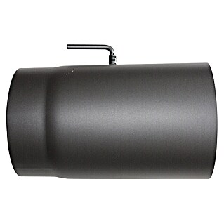 Dimniška cev (Ø x Do: 150 x 250 mm, Z zaklepom, Senotermno pobarvano, Siva)