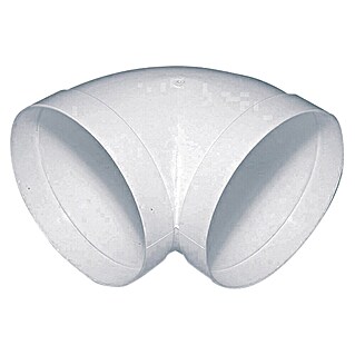 Air-Circle Luk za okruglu cijev od ventilacije (Promjer: 100 mm, Kutnik: 90 °)