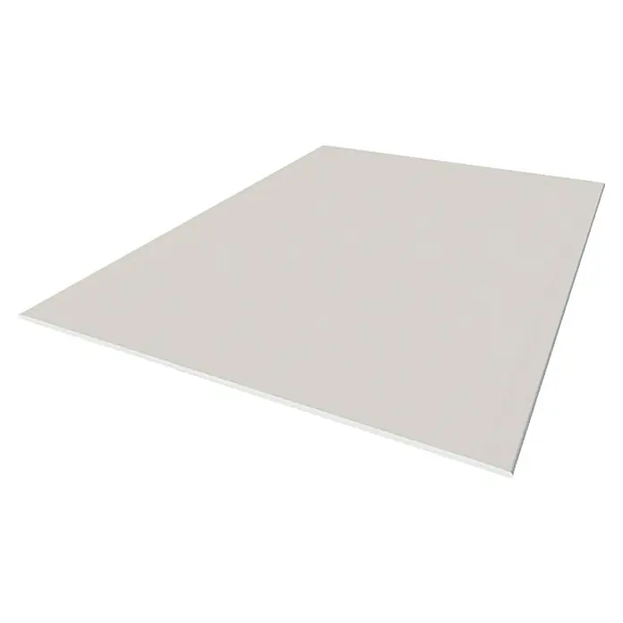 Knauf Gipskartonplatte Miniform GKB - 1.500 x 1.000 x 10 mm - Eine einzelne, weiße, rechteckige Gipskartonplatte. Ideal für den Innenausbau, bietet eine glatte Oberfläche für Wände und Decken.