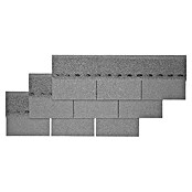 Rechthoekige dakshingles (Grijs, 2 m², Bitumen)