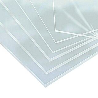 PLEXIGLAS® Acrylglas nach Maß Glatt XT (Max. Zuschnittsmaß: 205 cm, Breite: 152 cm, Stärke: 3 mm, Als Zuschnitt erhältlich, Weiß)