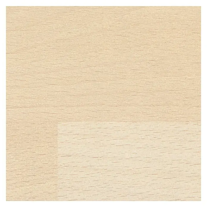 Resopal Copete - Block Board Beech, 305 cm - Superficie de madera clara con una veta fina, perfecta para muebles o diseño de interiores que busquen un ambiente natural y cálido.
